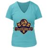 Women's Premium Deep V-Neck T-Shirt Thumbnail