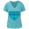 Women's Premium Deep V-Neck T-Shirt Thumbnail