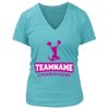 Women's Premium Deep V-Neck T-Shirt Thumbnail