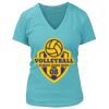 Women's Premium Deep V-Neck T-Shirt Thumbnail