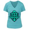 Women's Premium Deep V-Neck T-Shirt Thumbnail
