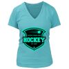 Women's Premium Deep V-Neck T-Shirt Thumbnail