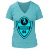 Women's Premium Deep V-Neck T-Shirt Thumbnail
