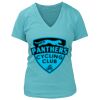 Women's Premium Deep V-Neck T-Shirt Thumbnail