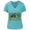 Women's Premium Deep V-Neck T-Shirt Thumbnail