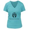 Women's Premium Deep V-Neck T-Shirt Thumbnail