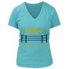 Women's Premium Deep V-Neck T-Shirt Thumbnail