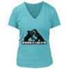 Women's Premium Deep V-Neck T-Shirt Thumbnail