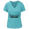 Women's Premium Deep V-Neck T-Shirt Thumbnail