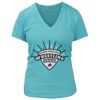 Women's Premium Deep V-Neck T-Shirt Thumbnail