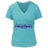 Women's Premium Deep V-Neck T-Shirt Thumbnail