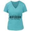 Women's Premium Deep V-Neck T-Shirt Thumbnail