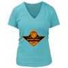 Women's Premium Deep V-Neck T-Shirt Thumbnail
