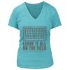 Women's Premium Deep V-Neck T-Shirt Thumbnail