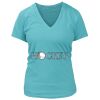 Women's Premium Deep V-Neck T-Shirt Thumbnail