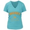 Women's Premium Deep V-Neck T-Shirt Thumbnail