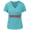 Women's Premium Deep V-Neck T-Shirt Thumbnail