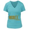 Women's Premium Deep V-Neck T-Shirt Thumbnail
