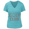 Women's Premium Deep V-Neck T-Shirt Thumbnail