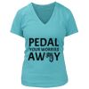 Women's Premium Deep V-Neck T-Shirt Thumbnail