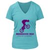 Women's Premium Deep V-Neck T-Shirt Thumbnail