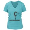 Women's Premium Deep V-Neck T-Shirt Thumbnail