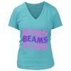 Women's Premium Deep V-Neck T-Shirt Thumbnail