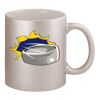 11oz Metallic Silver Mug Thumbnail