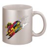 11oz Metallic Silver Mug Thumbnail