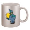 11oz Metallic Silver Mug Thumbnail