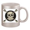 11oz Metallic Silver Mug Thumbnail