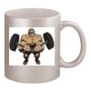 11oz Metallic Silver Mug Thumbnail