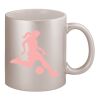 11oz Metallic Silver Mug Thumbnail
