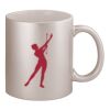 11oz Metallic Silver Mug Thumbnail