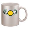 11oz Metallic Silver Mug Thumbnail