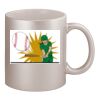 11oz Metallic Silver Mug Thumbnail