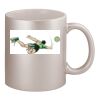 11oz Metallic Silver Mug Thumbnail