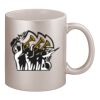 11oz Metallic Silver Mug Thumbnail