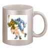 11oz Metallic Silver Mug Thumbnail