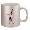 11oz Metallic Silver Mug Thumbnail