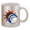 11oz Metallic Silver Mug Thumbnail