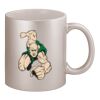 11oz Metallic Silver Mug Thumbnail