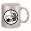 11oz Metallic Silver Mug Thumbnail