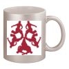 11oz Metallic Silver Mug Thumbnail