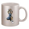 11oz Metallic Silver Mug Thumbnail