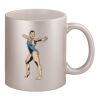 11oz Metallic Silver Mug Thumbnail