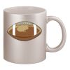 11oz Metallic Silver Mug Thumbnail