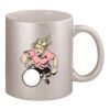 11oz Metallic Silver Mug Thumbnail