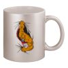 11oz Metallic Silver Mug Thumbnail