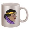 11oz Metallic Silver Mug Thumbnail